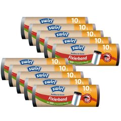 10x Swirl Fixierband Müllbeutel 10L (15 stk/Rolle)