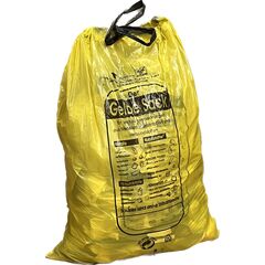 130 Stück gelbe Wertstoff- und Recycling-Müllsäcke, 90 l