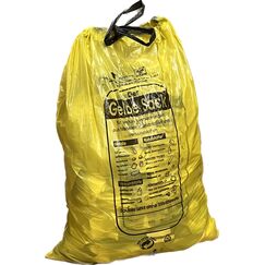 65 Stück Gelbe Müllsäcke Recycling 90L (65)