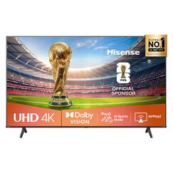 Hisense 58E6NT 146cm (58 Zoll) Fernseher, 4K UHD Smart TV, Precision Colour, HDR, Dolby Vision, 60Hz, Triple Tuner DVB-C/S/S2/T/T2, WiFi, HDMI 2.1, Bluetooth, Alexa Built-in, Schwarz, [2024]