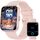 Smartwatch Damen mit Telefonfunktion, 1,8" Zoll Touchscreen Fitness Tracker 120+ Sportmodi IP68 Wasserdicht, Fitnessuhr mit Herzfrequenz Schlafmonitor Schrittzähler Smart Watch für iOS Android, Alexa