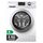 Haier SERIE 636 HW80-BP14636N I Frontlader Waschmaschine 8kg I Washing Machine mit A-Effizienz, 1.400 U/Min. & sparsamem Inverter-Motor I Inkl. Vollwasserschutz, Dampffunktion & Mengenautomatik