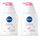 NIVEA Intimo Waschlotion Sensitive (250 ml), Intim Waschgel mit Milchsäure, Kamillenextrakt und Panthenol, Intim Waschlotion für sensible Haut (Packung mit 2)