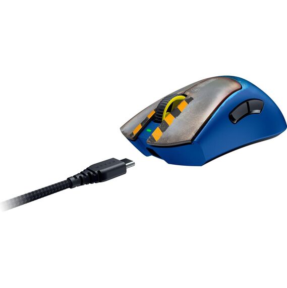 Razer DeathAdder V3 Pro - Fortnite Edition Kabellose Esports Gaming-Maus - Focus Pro 30K DPI optischer Sensor (63g leicht, ergonomische Form, Mausschalter Gen-3, HyperSpeed Wireless) Fortnite