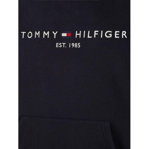 Tommy Hilfiger Herren Hoodie Core Tommy Logo mit Kapuze, Blau (Sky Captain), 3XL