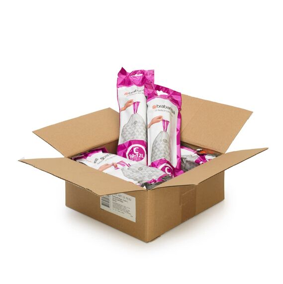 Brabantia 137983 Müllbeutel, Weiß, 200