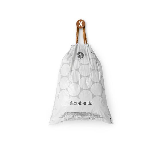 Brabantia Müllbeutel, Weiß, 200 Bags