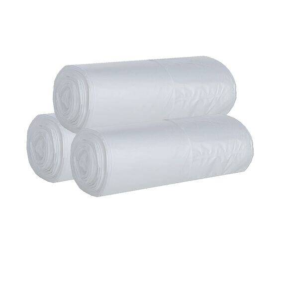 960 Stück Müllbeutel Premiumline: 20 Liter, 24er Pack, Größe: 50 x 51 cm - Besonders reißfest und wasserdicht - Mit Trage-Griff/Henkel