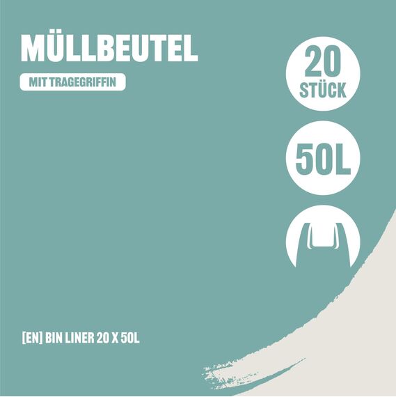 by Amazon Müllbeutel 20 x 50L