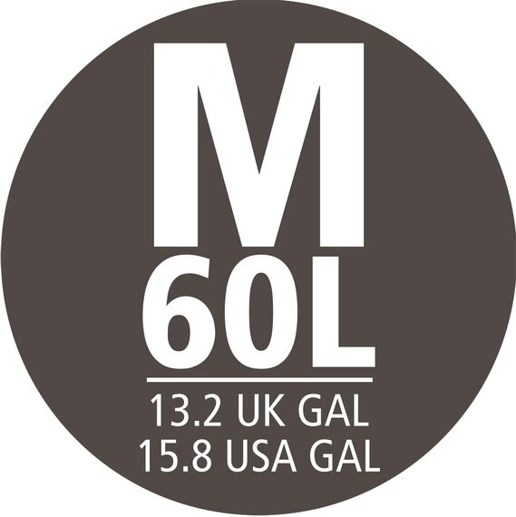 Brabantia Müllbeutel PerfectFit Spenderpackung (Code M - 60L) Extra Starke müllsäcke Mit Zugband (40 Müllbeutel)