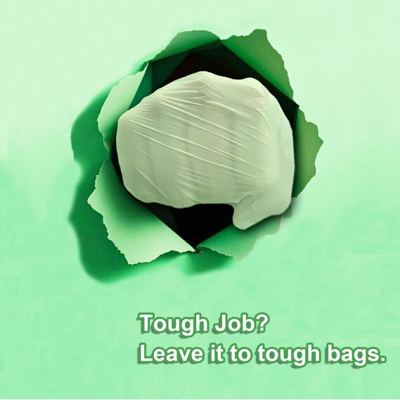 Kitbest biologisch abbaubare Lebensmittelabfallbeutel, 6 l, Kompostierbar, Küche, Müll, Müllbeutel