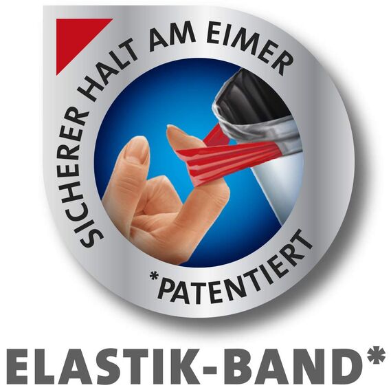 Swirl Fixierband-Müllbeutel, 35 Liter, 4 Rollen mit je 10 Beuteln, Anthrazit