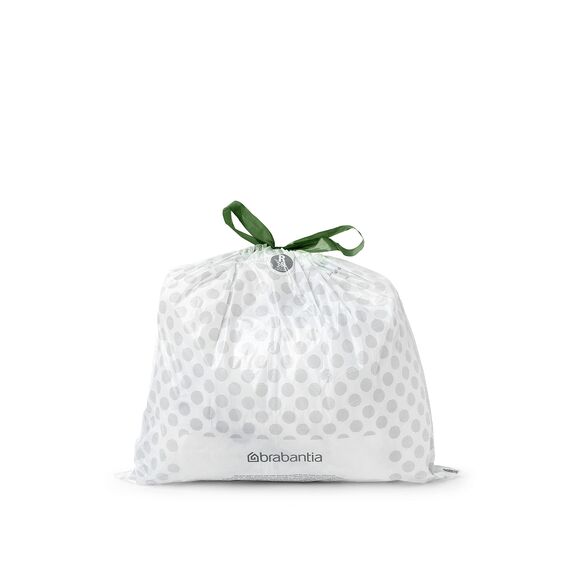 Brabantia Müllbeutel PerfectFit Spenderpackung (Code R - 36L) Extra Starke müllsäcke Mit Zugband (40 Müllbeutel)