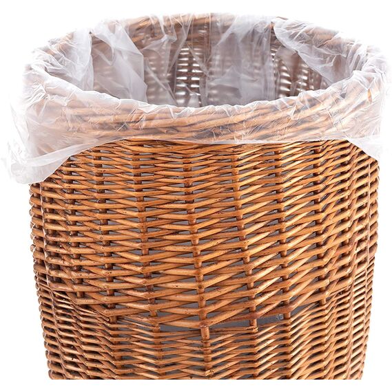 200 Stück Müllbeutel Premiumline: 25 Liter, 10er Pack, Größe: 53 x 54 cm - Besonders reißfest und wasserdicht - Mit Trage-Griff/Henkel