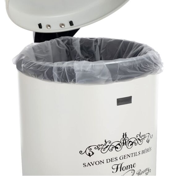 400 Stück Müllbeutel Premiumline: 20 Liter, 10er Pack, Größe: 50 x 51 cm - Besonders reißfest und wasserdicht - Mit Trage-Griff/Henkel