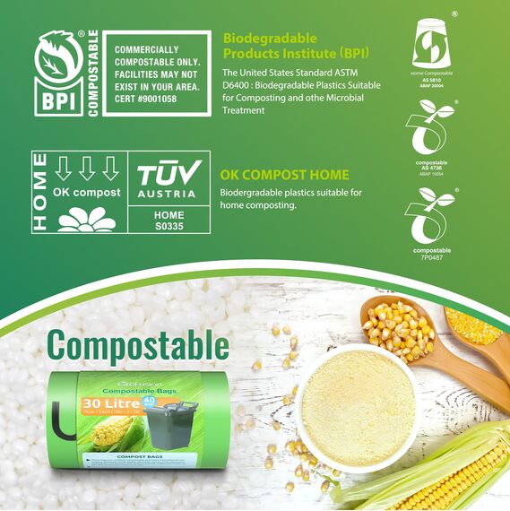 GreFusion Biomüllbeutel (30L-40Bags)