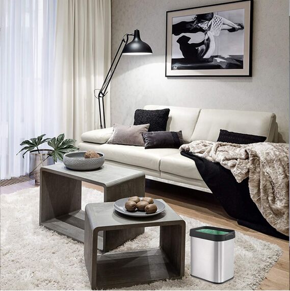 AURMOO Reißfest Müllbeutel 25L, Abbaubar Biomüllbeutel, Tropfsichere Mülltüten für Hausmüll, Reißfeste Müllsäcke für Mülleimer, 150 Stück(W50xH60cm,Grün)