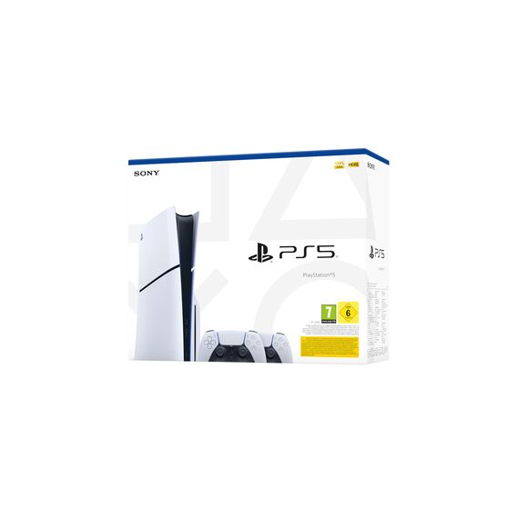 Playstation®5 Standard (Slim) Bundle mit zweitem DualSense™ Wireless-Controller