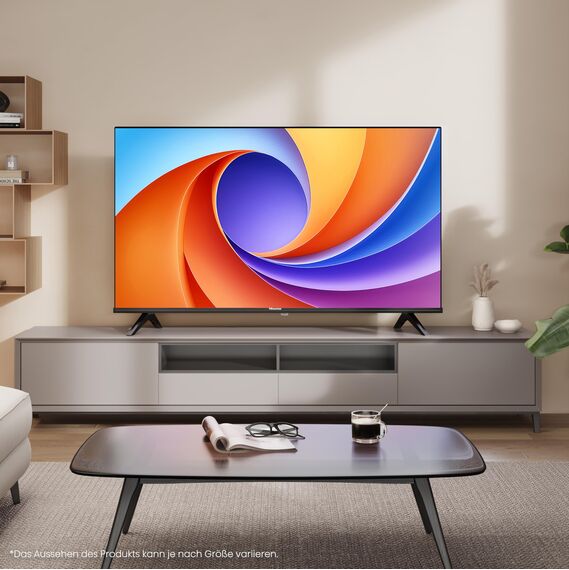 Hisense 40E4QT Fehrnseher, 40 Zoll, DLED, Smart TV, Game Mode, AI Sports Mode, Dolby Audio, Dolby MS12, DTS Virtual X, HDR10, HLG, Full HD, High Contrast, Rauschunterdrückung [2025]