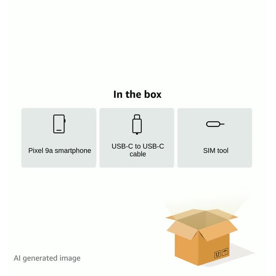 Google Pixel 9a: Android-Smartphone ohne SIM-Lock, mit KI-Kamera, 24 Stunden Akkulaufzeit und leistungsstarken Sicherheitsfunktionen – Peony, 128GB