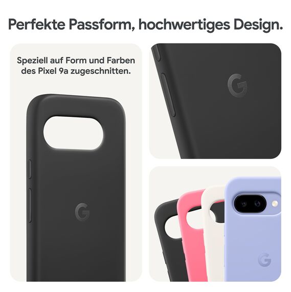 Google Pixel 9a: Android-Smartphone ohne SIM-Lock, mit KI-Kamera, 24 Stunden Akkulaufzeit und leistungsstarken Sicherheitsfunktionen – Obsidian, 256GB + Pixel 9a Case, Obsidian