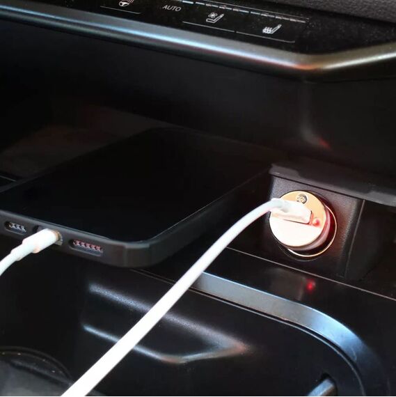 0.5m kurz IPhone 16/17/15 Carplay Ladekabel kabel, USB C auf USB Kabel für iPhone 16/16 Pro Max/16 Plus/16E/17 Air/15 Pro Max/Airpods Pro 3rd/2nd Gen/AirPods 4/AirPods Max 2/IPad Type-c Auto Ladekabel