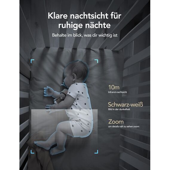 GNCC 4-Pack GC3 überwachungskamera Innen mit Nachtsicht, 1080P HD WLAN Indoor Kamera, Zwei-Wege-Audio, PIR Bewegungserkennung, mit Alexa & Google Home, 2.4Ghz WiFi, Cloud-Abonnement & SD Speicher
