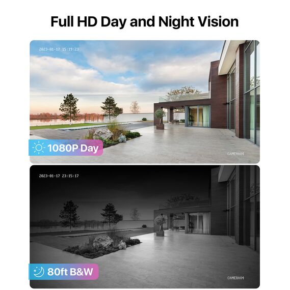 ZOSI 8CH 1080P Full HD Überwachungskamera System ohne Festplatte H.265+ HDMI DVR Recorder mit 8X 2MP Outdoor CCTV Video Kamera Sicherheit Set, Bewegungsalarm