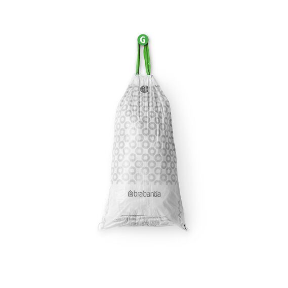 Brabantia Müllbeutel-Spenderpackung, 23-30 Liter, White, 40 Stück
