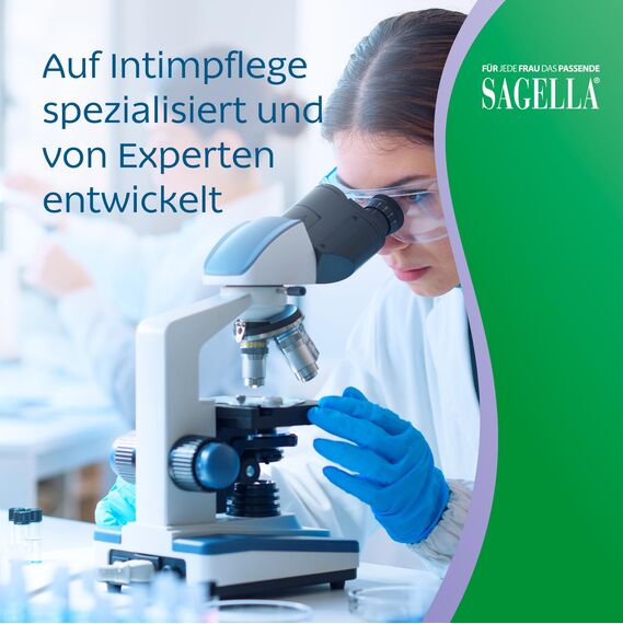 SAGELLA hydramed: Antibakterielle Waschlotion für den Intimbereich, Intimpflege bei Entzündungen und erhöhtem Infektionsrisiko, 250 ml