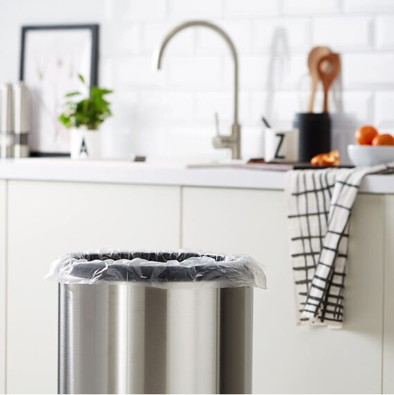 Papstar Müllbeutel 35l transparent, 200 Stück (4x50)