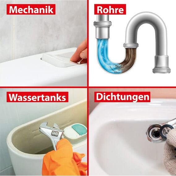 MELLERUD Spülkasten Reiniger | 1 x 0,5 l | Effektives Reinigungsmittel zum Entfernen von Ablagerungen im Spülkasten