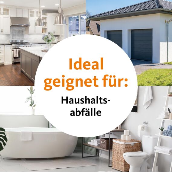 DEISS Müllbeutel 23-30 Liter für Brabantia Touch Bin (Größe G), 40 Stück