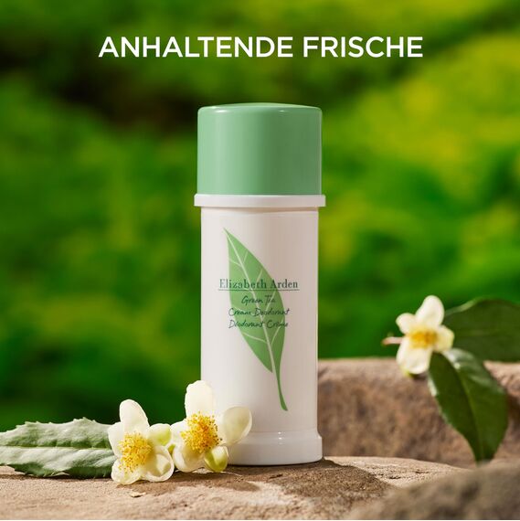 Elizabeth Arden Green Tea – Deodorant Creme, Deo Stick mit Tee-Extrakt & leichtem Zitrusduft, erfrischt die Haut, luxuriöse Körperpflege für Frauen, 40 ml