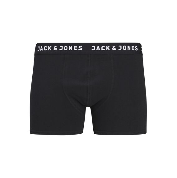 Jack & Jones Herren JACBASIC Trunks 7 Pack NOOS 12165587, Black/Black - Black - Black -, XXL