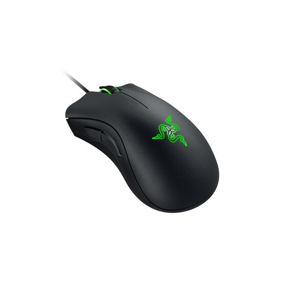 Razer DeathAdder Essential (2021) - Kabelgebundene Gaming-Maus mit Optischem Sensor mit 6400 DPI (5 programmierbare Tasten, Ergonomischer Formfaktor, 10 Millionen Klicks Lebensdauer) Schwarz