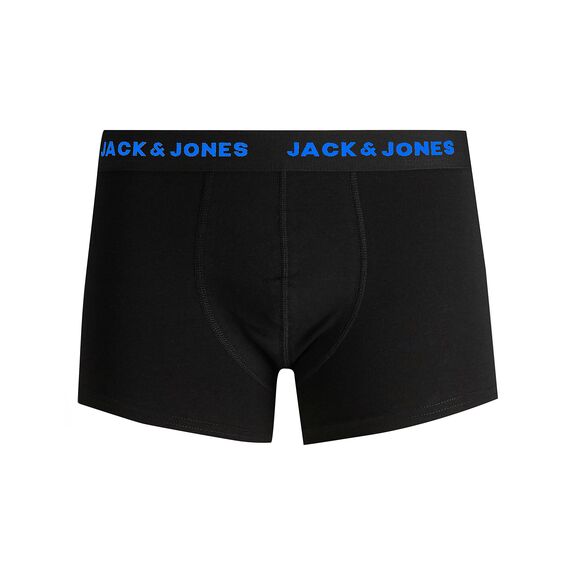 JACK & JONES Herren JACBELMO Trunks 7 Pack, Black/Logo Weiß/Pink/Blau/B, M