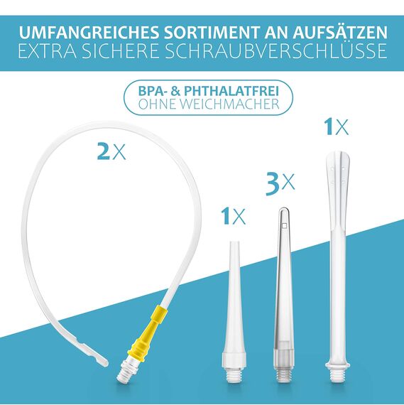 Lyvanas Einlaufset für Darmeinlauf (2 Liter) - einfach & angenehm - Irrigator zur Darmreinigung in Vollausstattung - Einlauf Set sicher & hygienisch