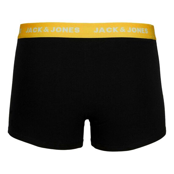 JACK & JONES Herren Unterhosen Shorts Boxershorts Trunks 7er Pack, Farbe:Schwarz, Wäschegröße:XL, Artikel:- Black Multi