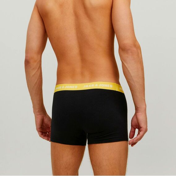 JACK & JONES Herren Unterhosen Shorts Boxershorts Trunks 7er Pack, Farbe:Schwarz, Wäschegröße:XL, Artikel:- Black Multi