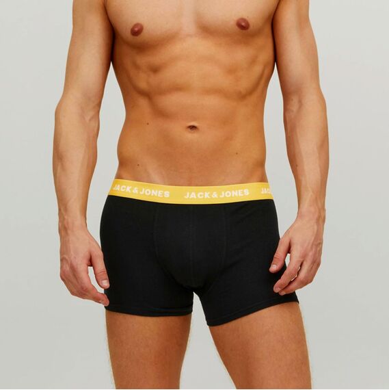 JACK & JONES Herren Unterhosen Shorts Boxershorts Trunks 7er Pack, Farbe:Schwarz, Wäschegröße:XL, Artikel:- Black Multi