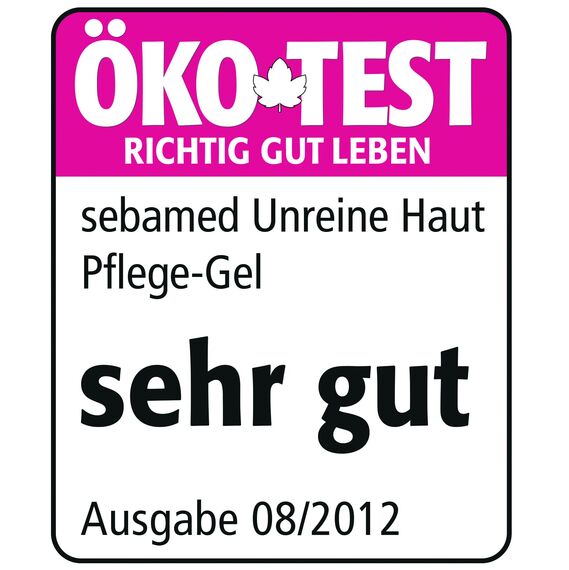 sebamed Unreine Haut Pflege-Gel, glättet die Haut mit Hyaluron Complex, beruhigt und pflegt die unreine und fettige Haut, Inhalt 50 ml (2er Pack)