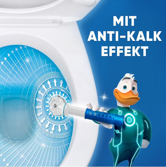 WC-Ente Frische-Siegel Nachfüller, körbchenloser WC-Reiniger, WC Duft, Eukalyptus, 2 Nachfüller (2 Stück)