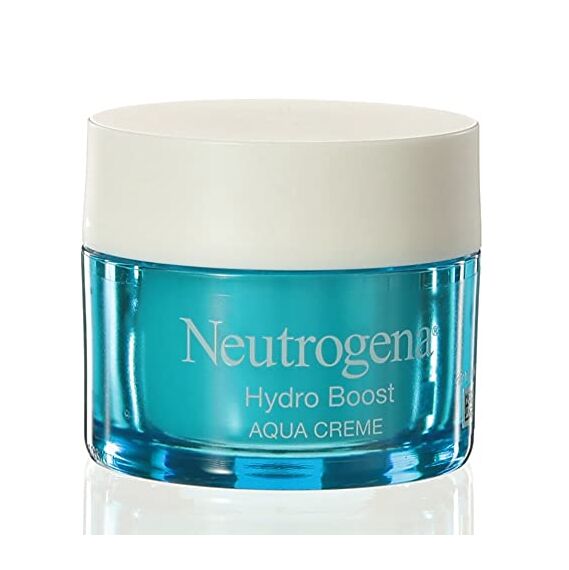Neutrogena Hydro Boost Gesichtscreme Aqua mit Hyaluron ölfrei und parfümfrei für trockene Haut, 50 ml (Packung mit 2)