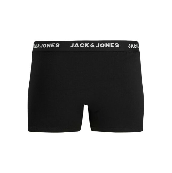 JACK & JONES Herren JACBELMO Trunks 7 Pack, Black/Logo Weiß/C, L