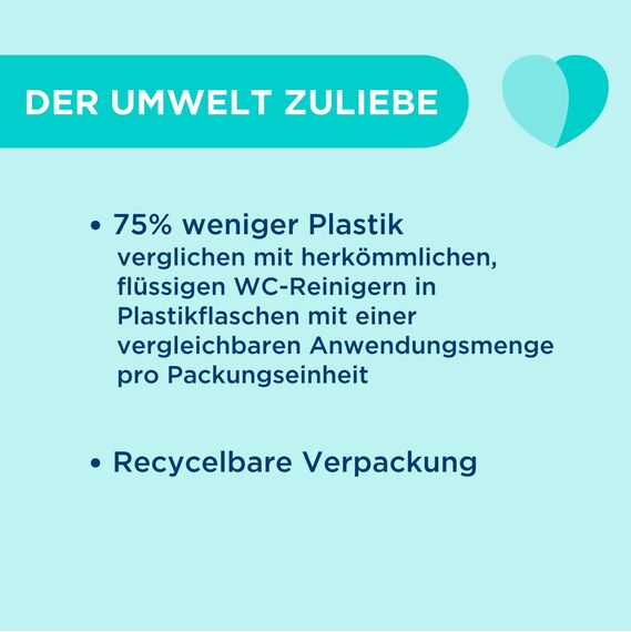 Dr. Beckmann WC Reinigungs-Blätter OCEAN BREEZE | 20 Blätter