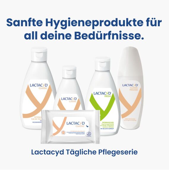 Lactacyd® Fresh Intimwaschgel – Mit angepasstem pH-Wert und natürlicher L-Milchsäure – Zum Schutz vor Gerüchen – Klinisch geprüft & bestätigt – 300 ml