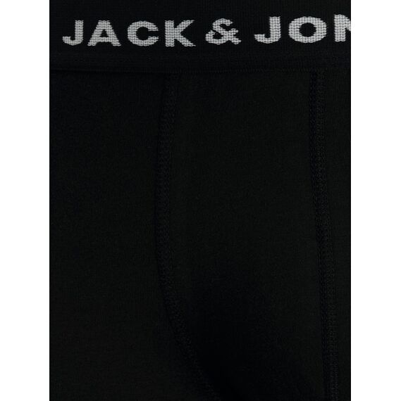 JACK & JONES Herren JACBELMO Trunks 7 Pack, Black/Logo Weiß/C, L