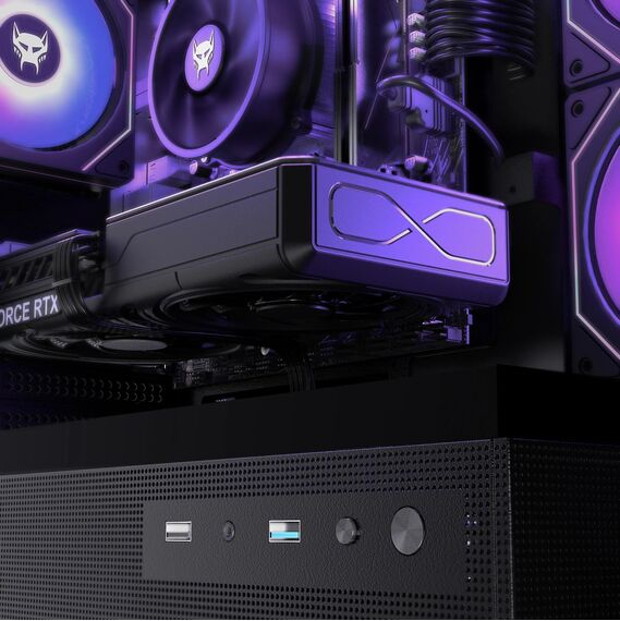 BEASTCOM Q5 | Pro Gaming, Gaming PC, AMD Ryzen 7 5700X 8X 4,60GHz 16 Threads, RTX 5060 8GB, 32GB RAM, 1TB NVMe SSD, WiFi 5, Win 11