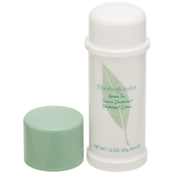 Elizabeth Arden Green Tea – Deodorant Creme, Deo Stick mit Tee-Extrakt & leichtem Zitrusduft, erfrischt die Haut, luxuriöse Körperpflege für Frauen, 40 ml (Packung mit 2)